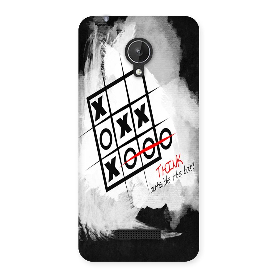 Think Box Back Case for Micromax Canvas Spark Q380