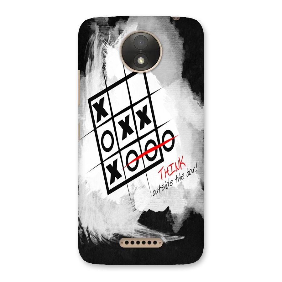 Think Box Back Case for Moto C Plus