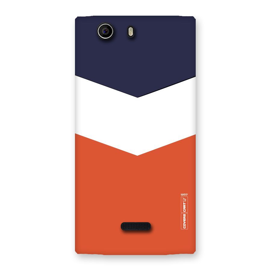 Three Colour Pattern Back Case for Canvas Nitro 2 E311