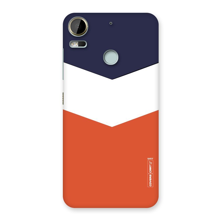 Three Colour Pattern Back Case for Desire 10 Pro