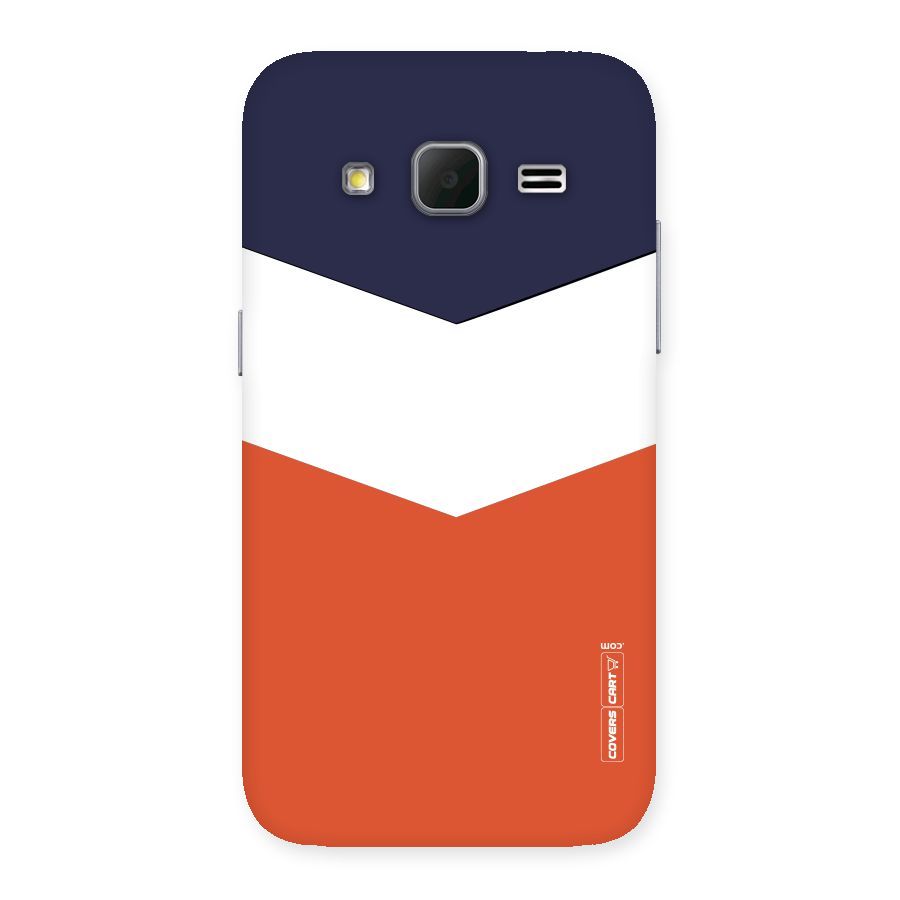 Three Colour Pattern Back Case for Galaxy Core Prime