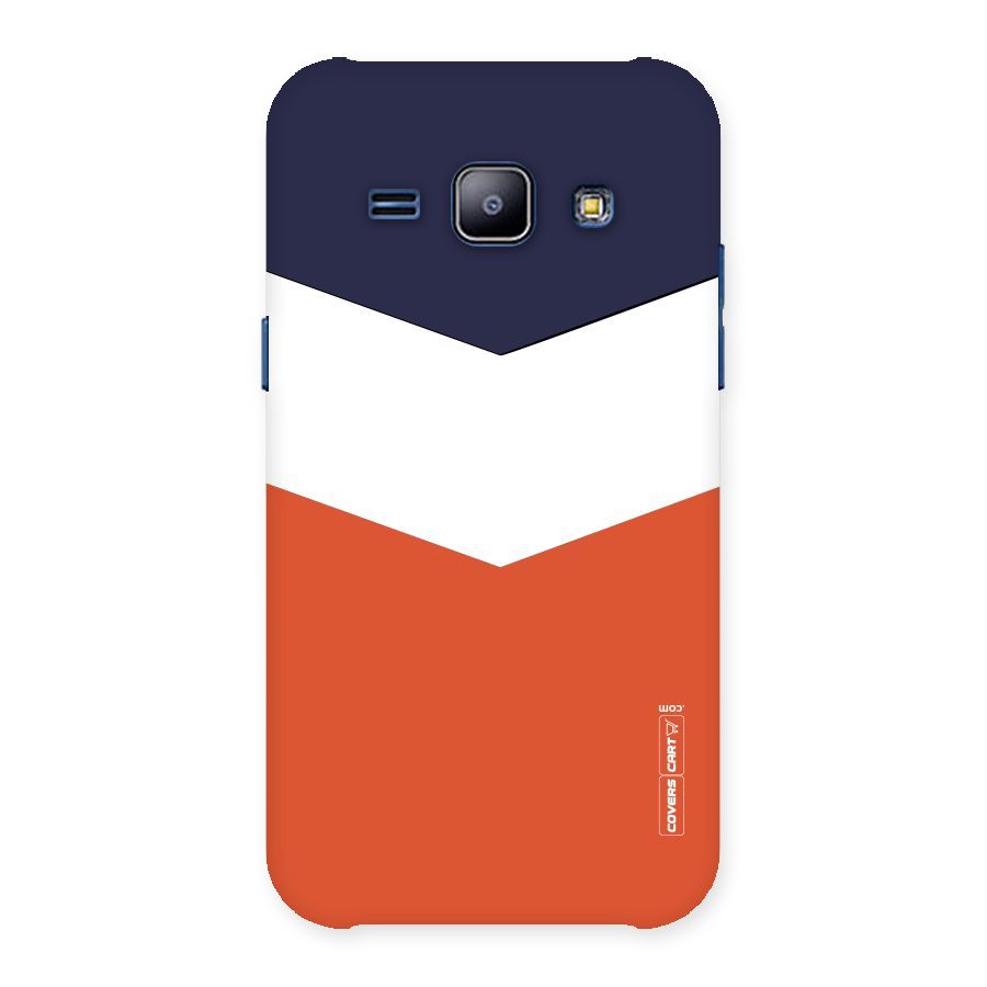 Three Colour Pattern Back Case for Galaxy J1