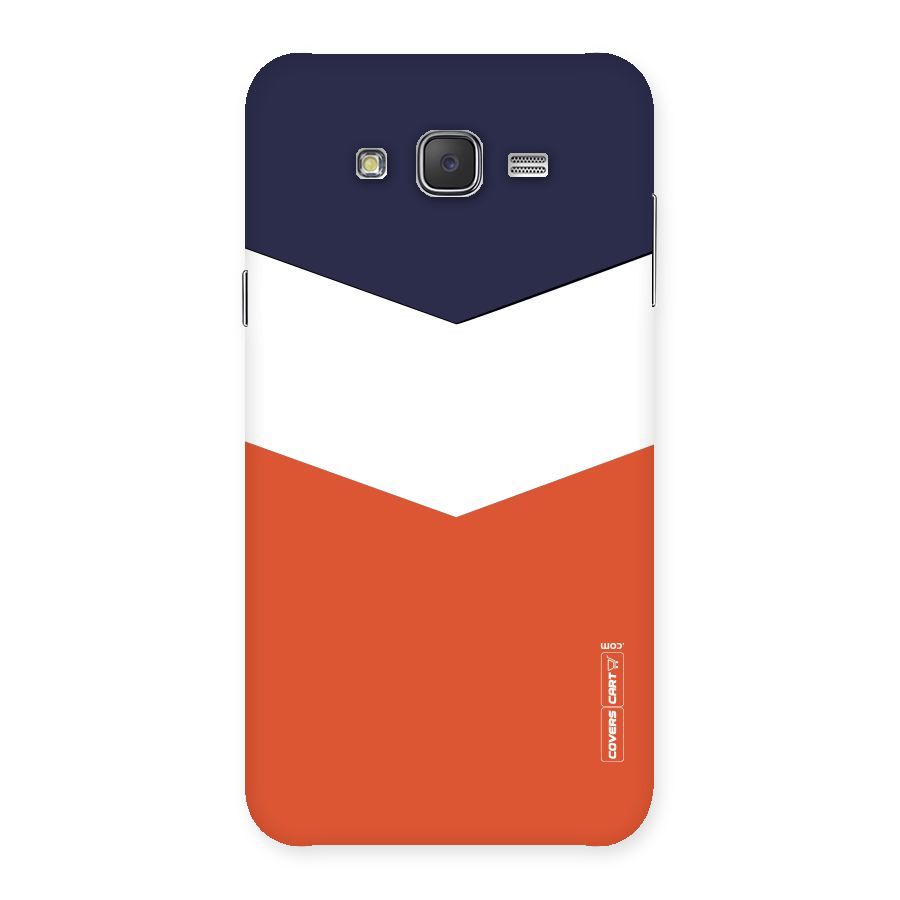 Three Colour Pattern Back Case for Galaxy J7