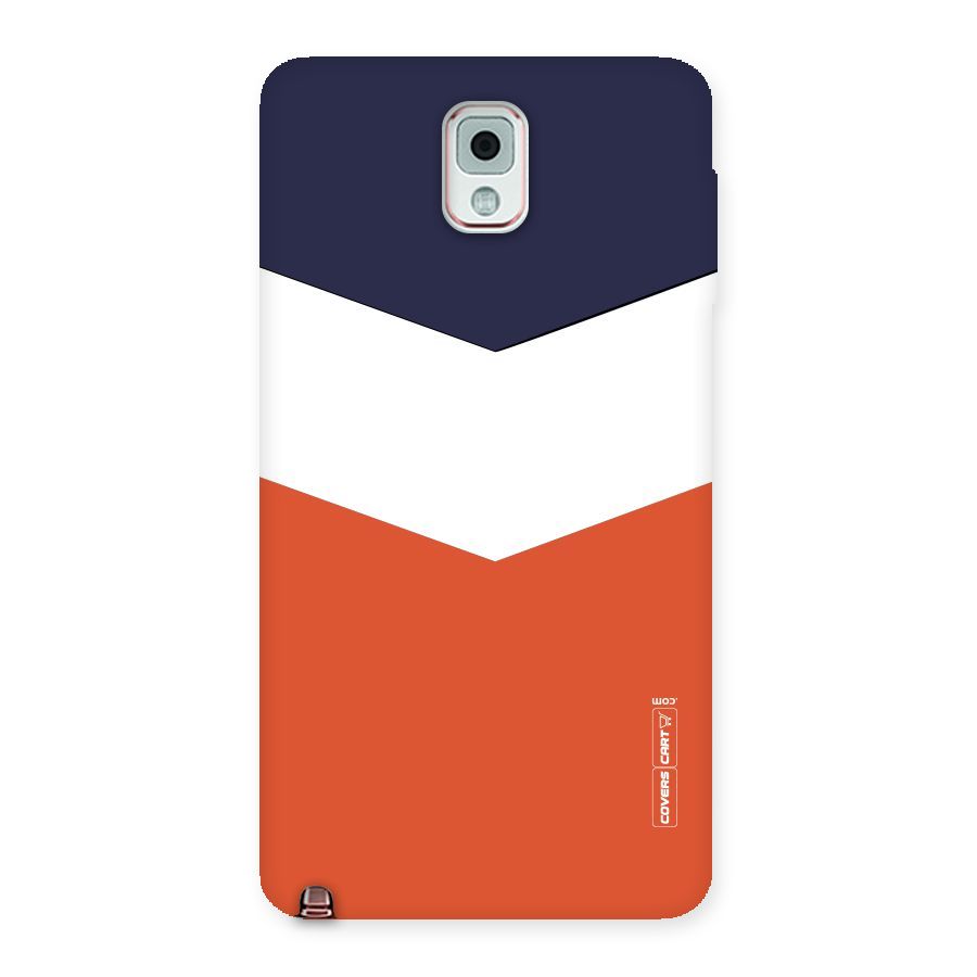 Three Colour Pattern Back Case for Galaxy Note 3