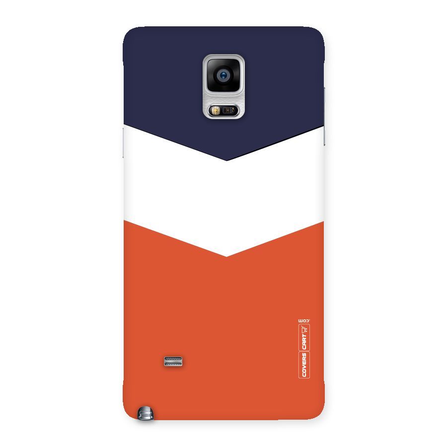 Three Colour Pattern Back Case for Galaxy Note 4