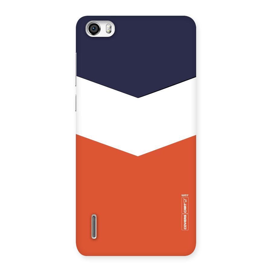 Three Colour Pattern Back Case for Honor 6