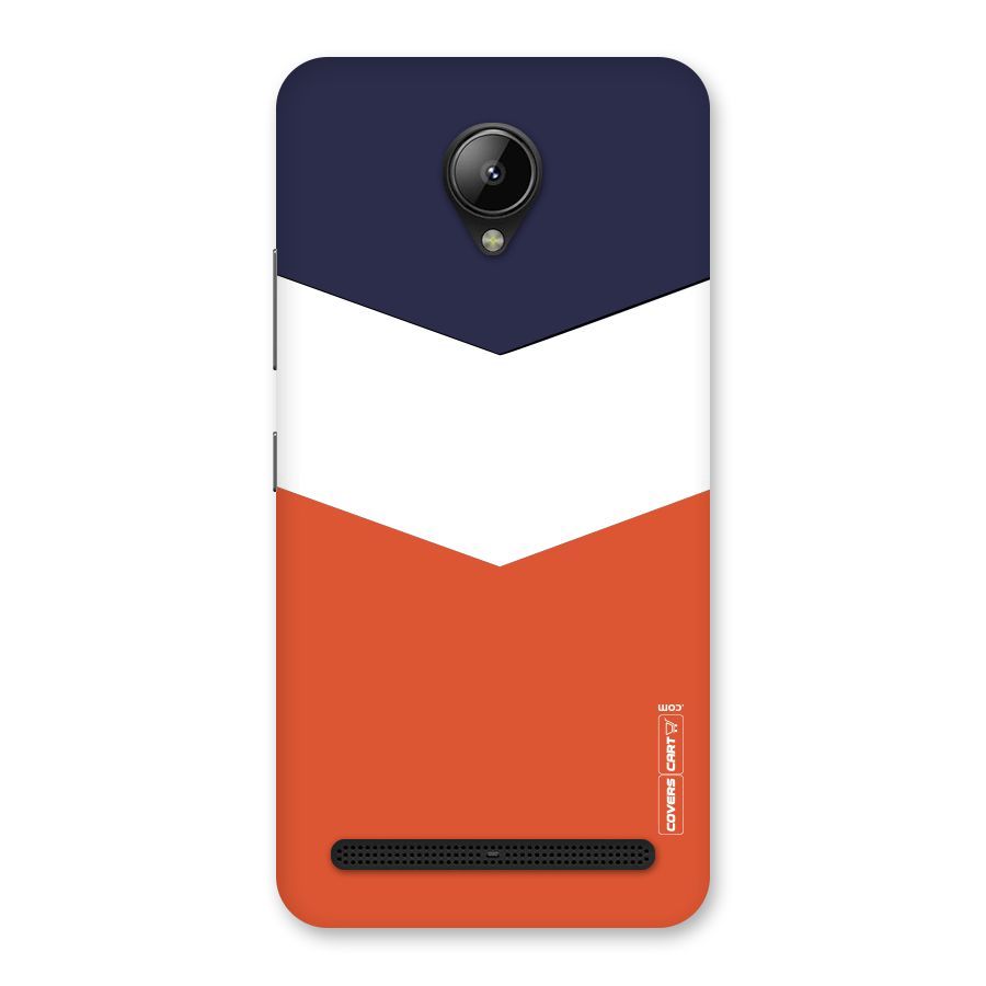 Three Colour Pattern Back Case for Lenovo C2