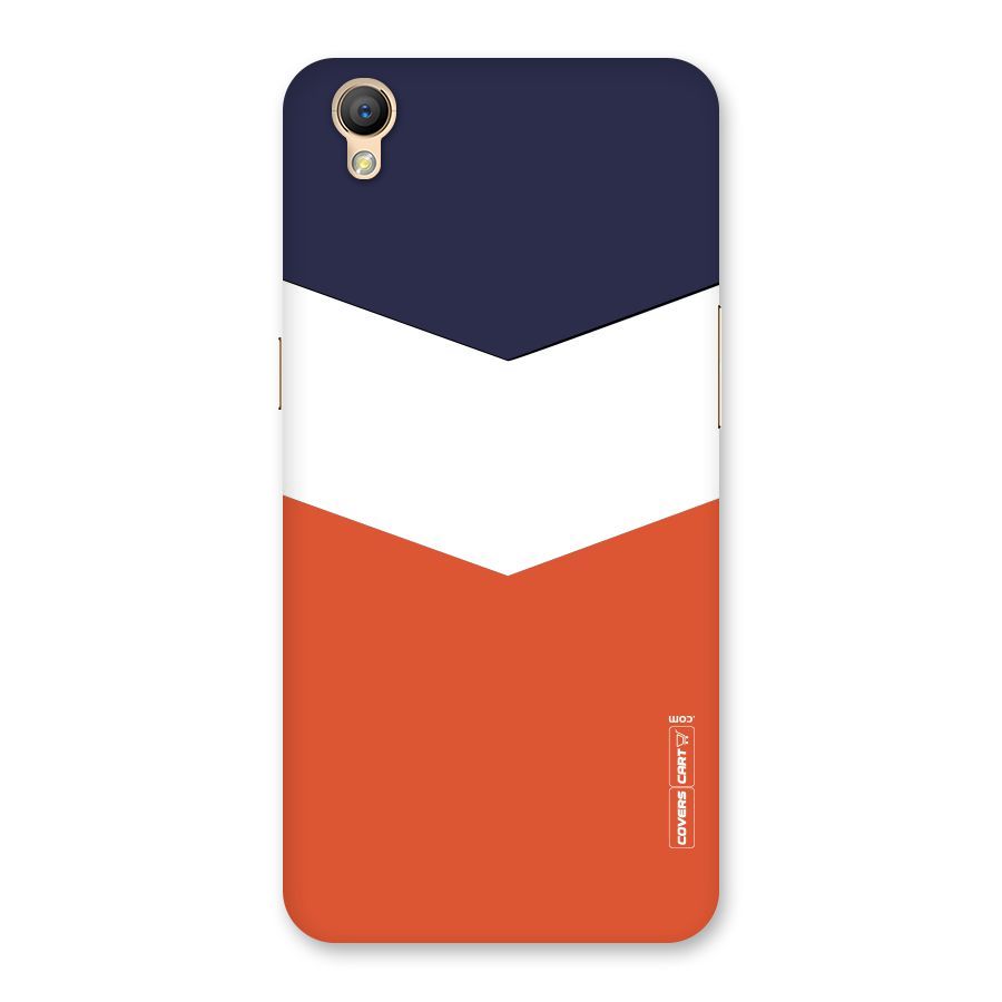 Three Colour Pattern Back Case for Oppo A37