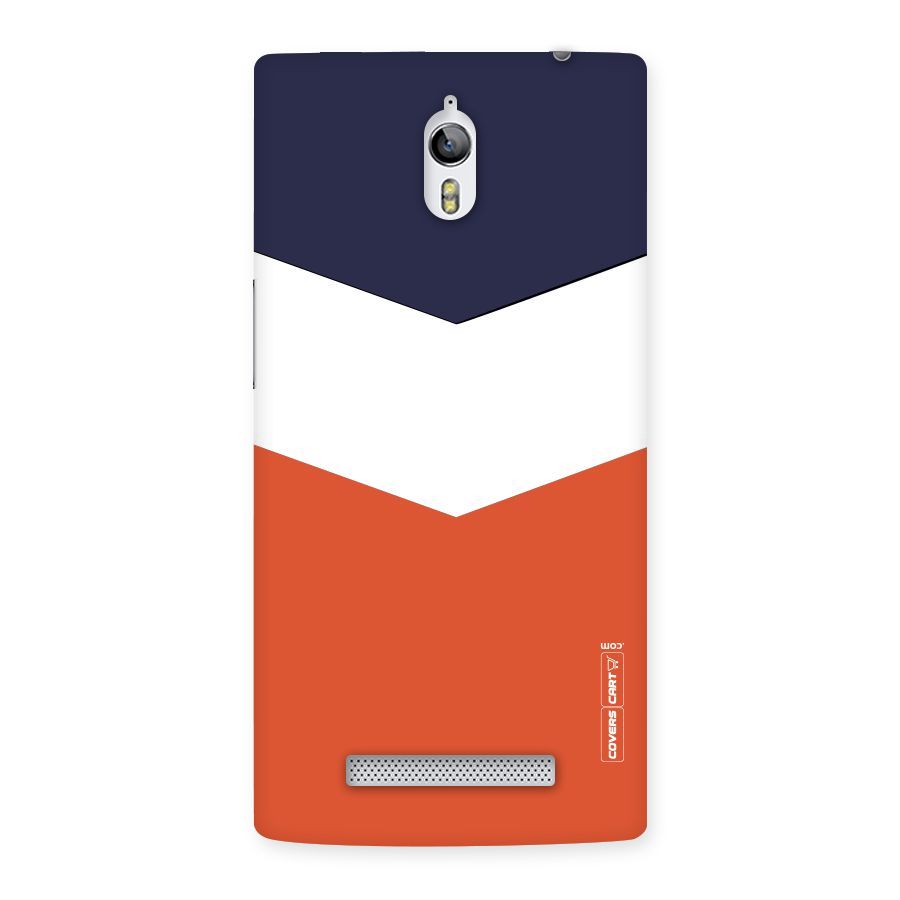 Three Colour Pattern Back Case for Oppo Find 7