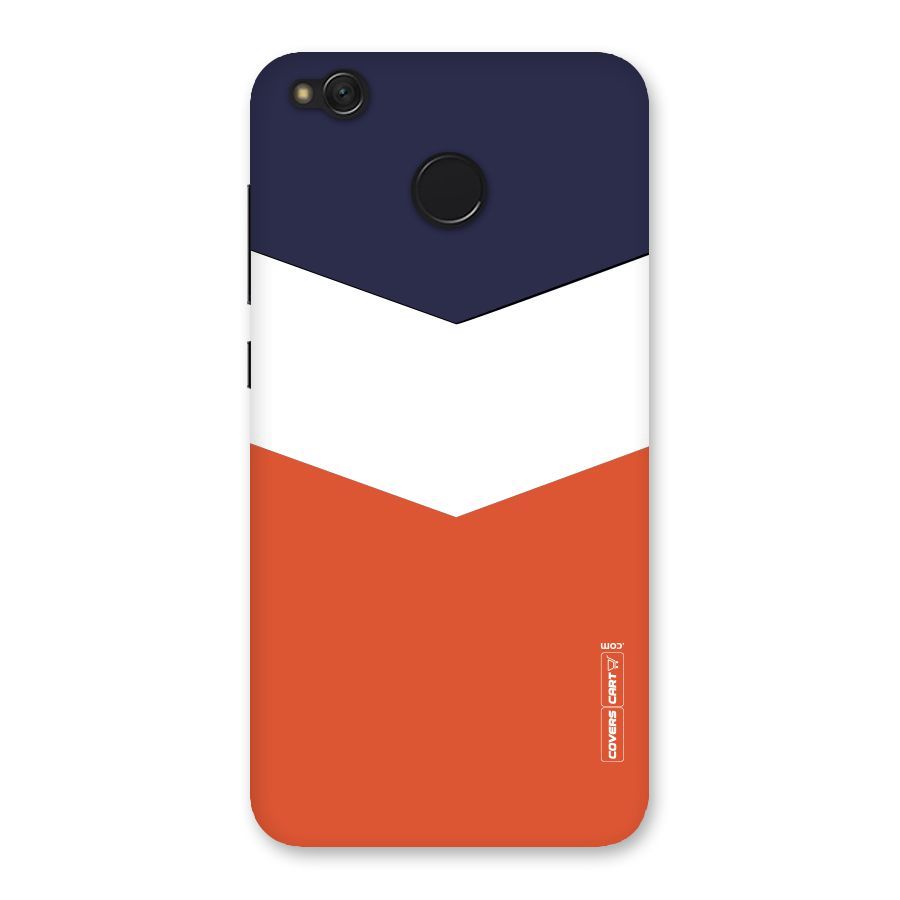 Three Colour Pattern Back Case for Redmi 4
