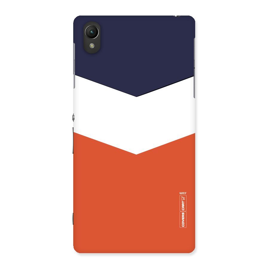 Three Colour Pattern Back Case for Sony Xperia Z2