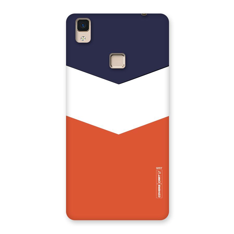 Three Colour Pattern Back Case for V3 Max