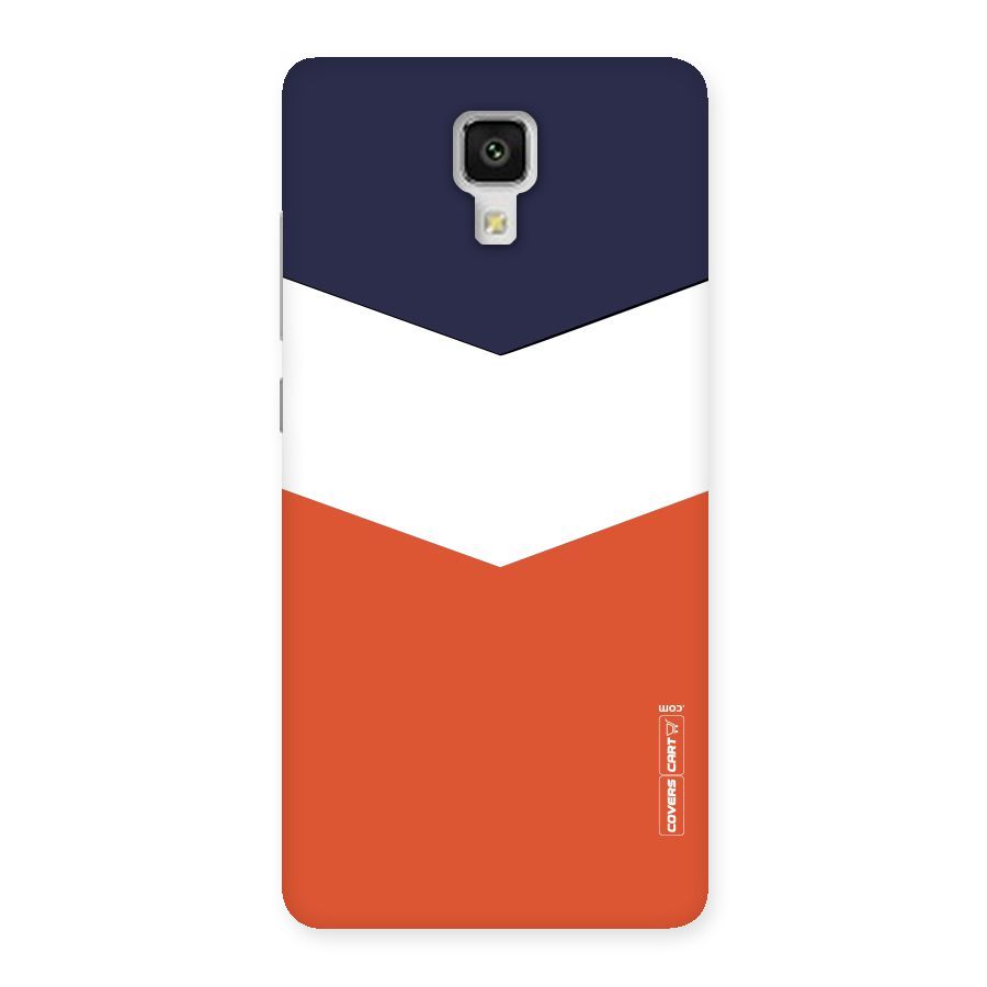 Three Colour Pattern Back Case for Xiaomi Mi 4