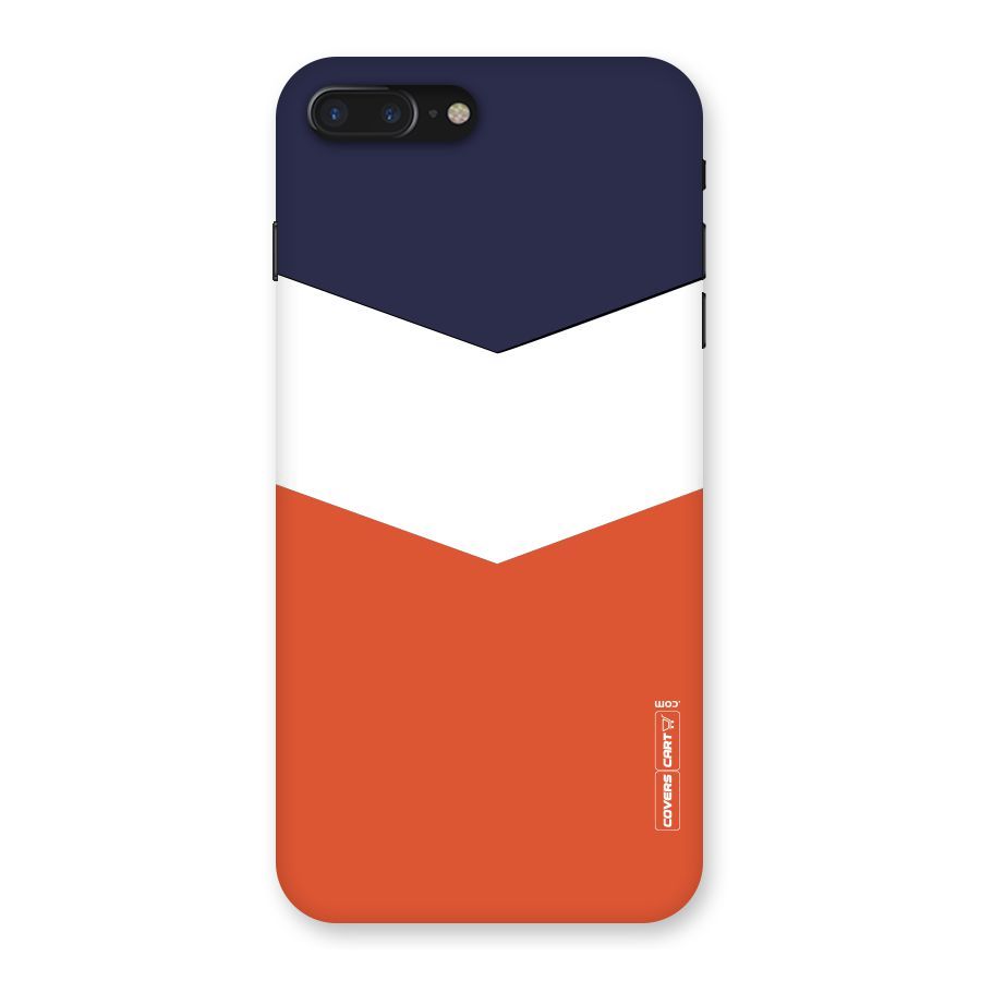 Three Colour Pattern Back Case for iPhone 7 Plus