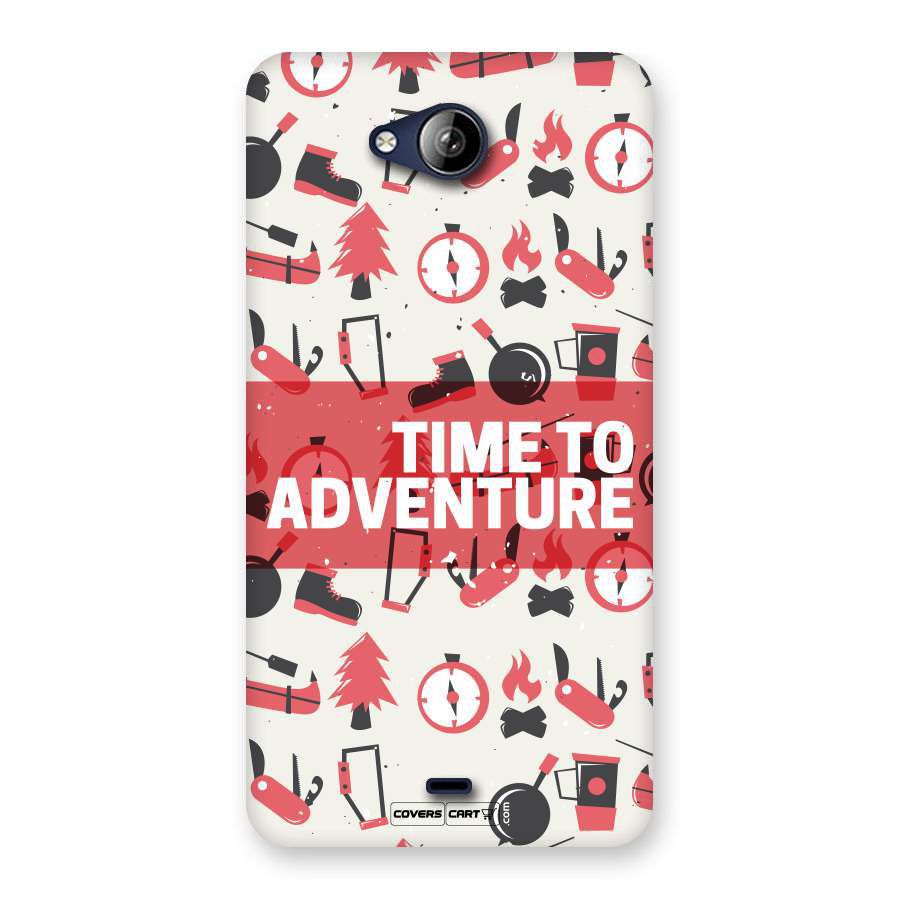 Time To Adventure Radiant Red Back Case for Canvas Play
