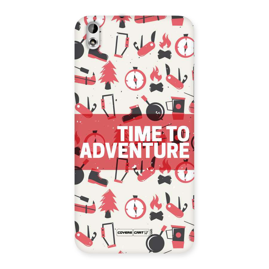 Time To Adventure Radiant Red Back Case for HTC Desire 816g