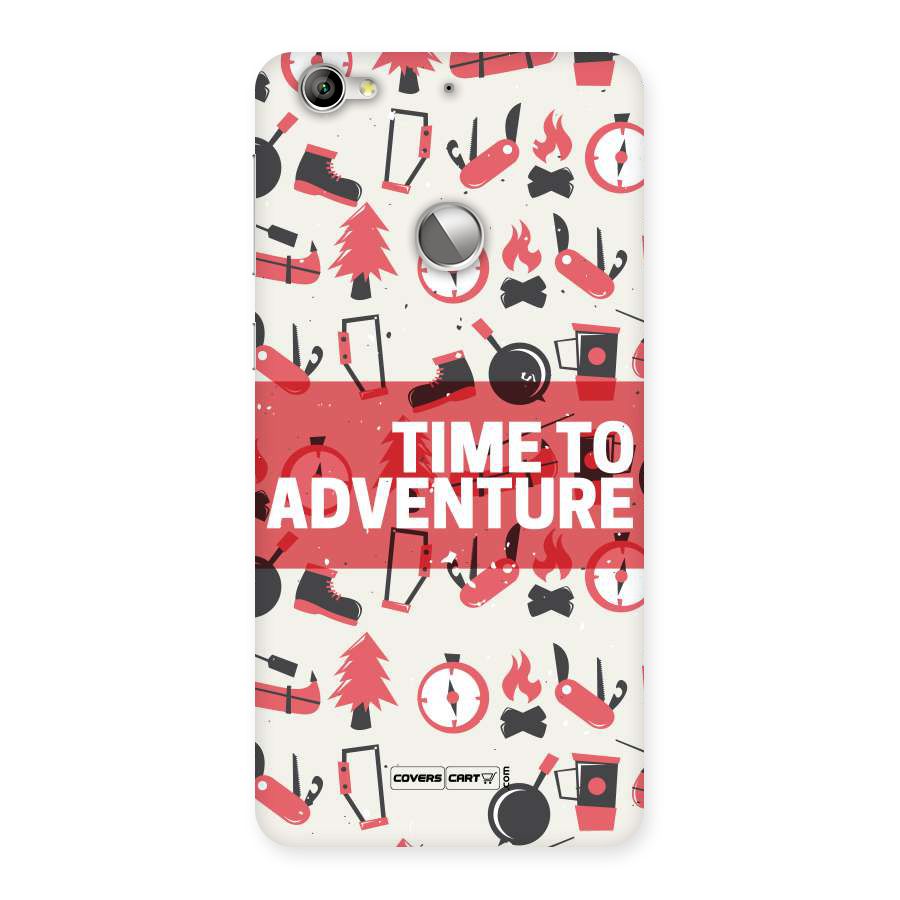 Time To Adventure Radiant Red Back Case for LeTV Le 1S
