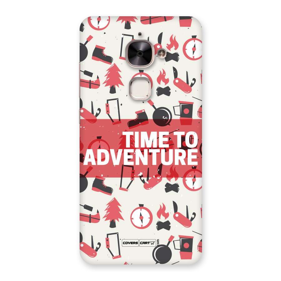 Time To Adventure Radiant Red Back Case for Le 2