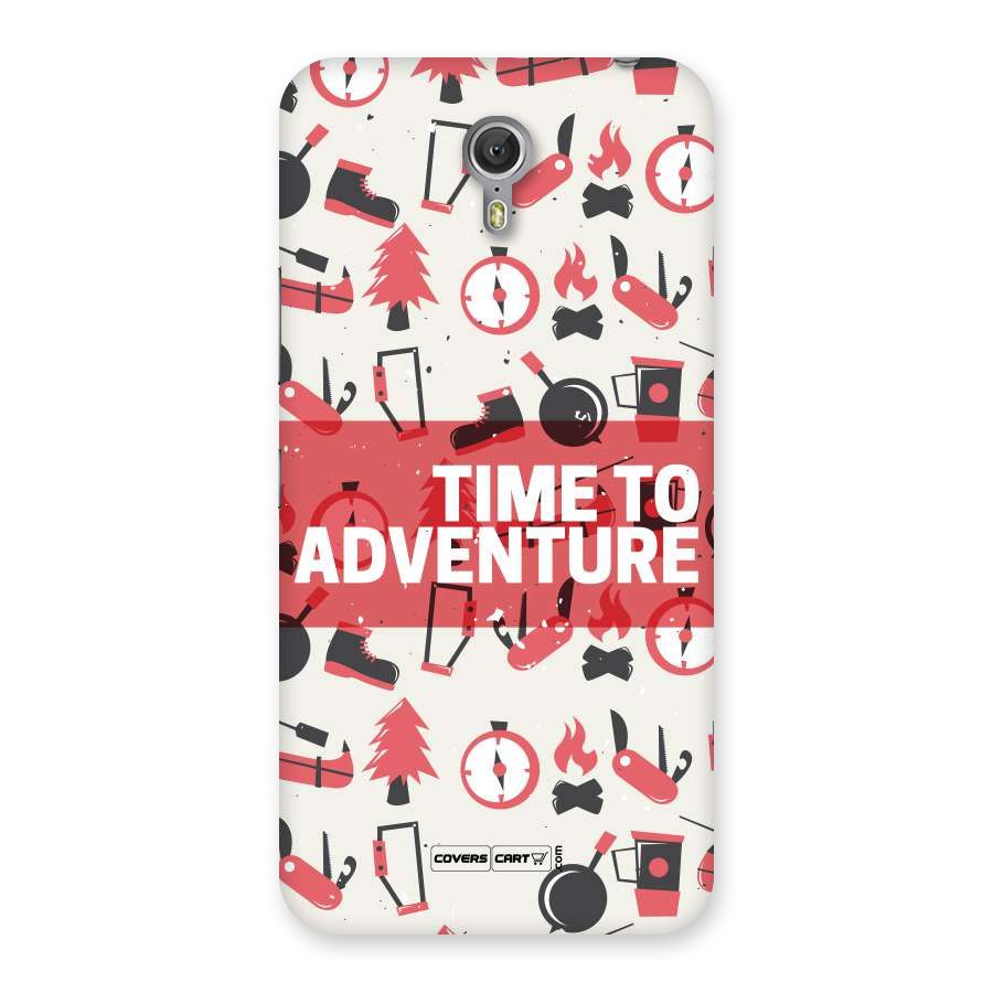 Time To Adventure Radiant Red Back Case for Zuk Z1