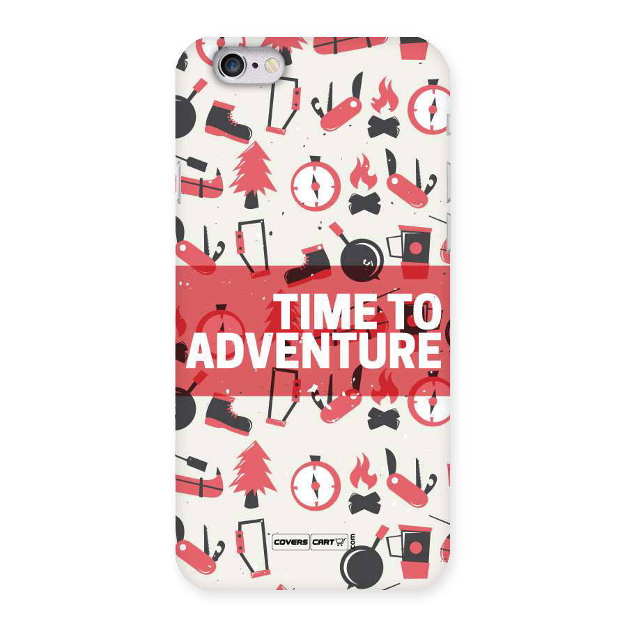 Time To Adventure Radiant Red Back Case for iPhone 6 6S
