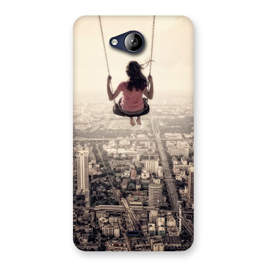 Top Of The World Back Case for Canvas Play Q355