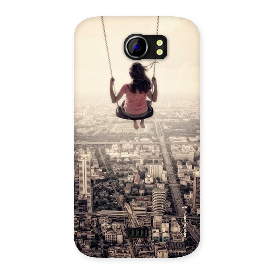 Top Of The World Back Case for Micromax Canvas 2 A110