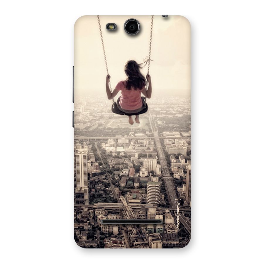 Top Of The World Back Case for Micromax Canvas Juice 3 Q392