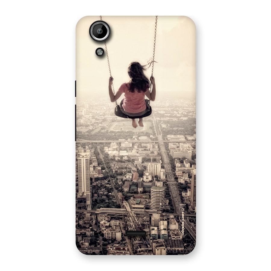Top Of The World Back Case for Micromax Canvas Selfie Lens Q345