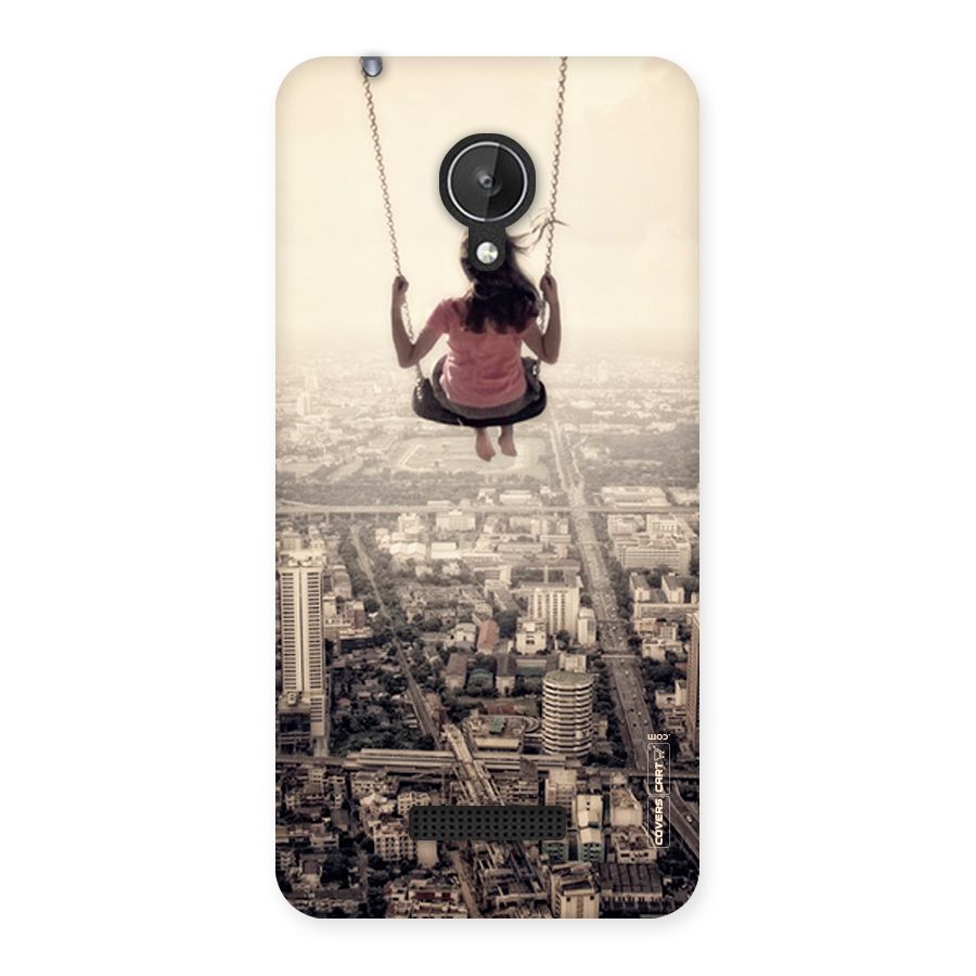 Top Of The World Back Case for Micromax Canvas Spark Q380