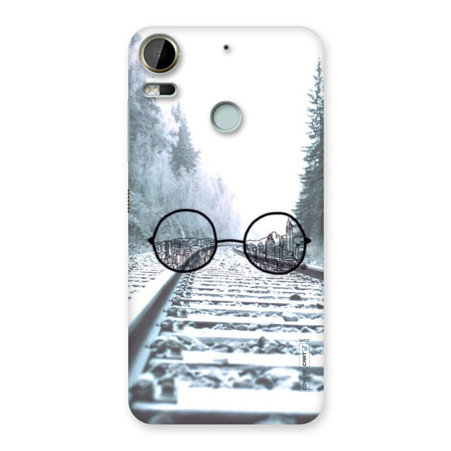 Tracks And Specs Back Case for Desire 10 Pro