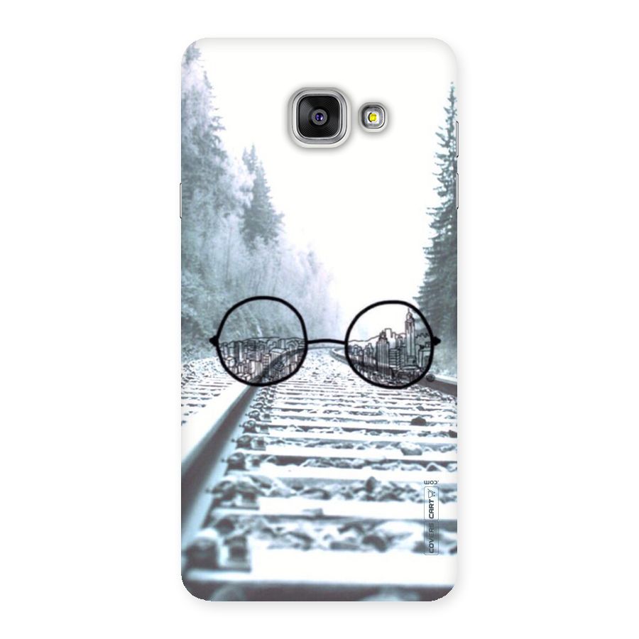 Tracks And Specs Back Case for Galaxy A7 2016