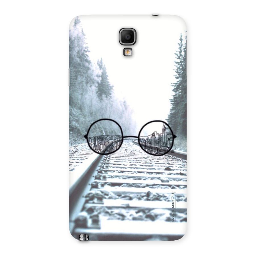 Tracks And Specs Back Case for Galaxy Note 3 Neo