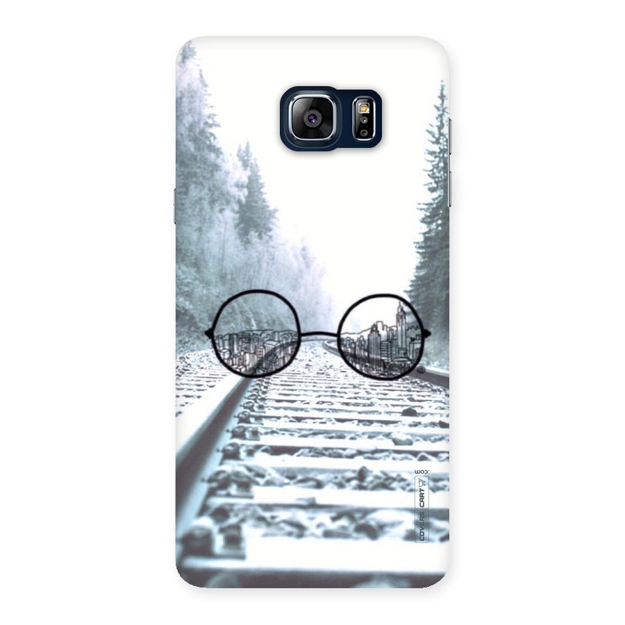 Tracks And Specs Back Case for Galaxy Note 5
