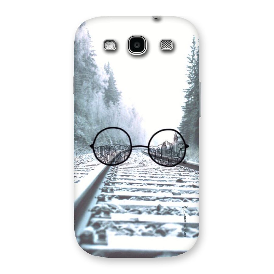 Tracks And Specs Back Case for Galaxy S3