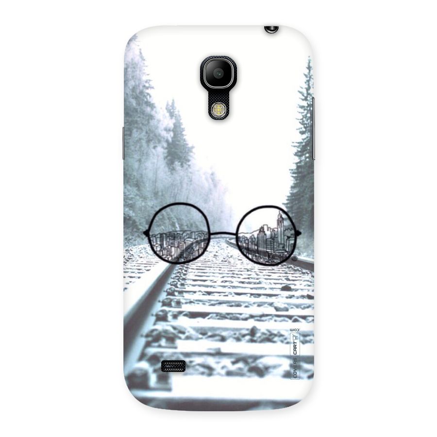 Tracks And Specs Back Case for Galaxy S4 Mini
