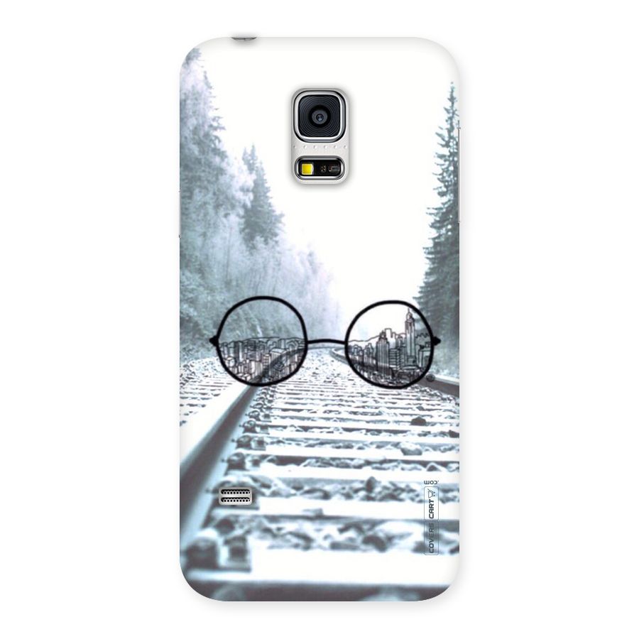 Tracks And Specs Back Case for Galaxy S5 Mini