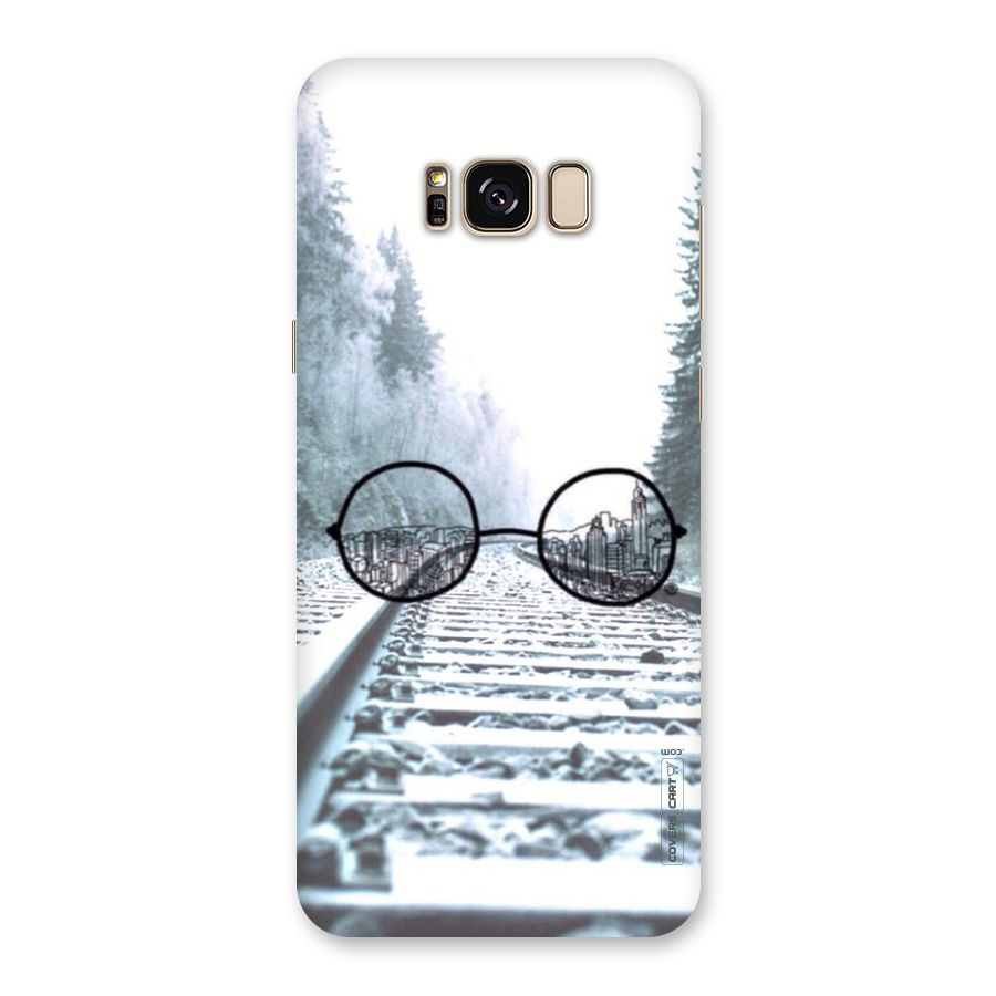 Tracks And Specs Back Case for Galaxy S8 Plus