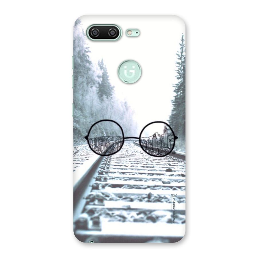 Tracks And Specs Back Case for Gionee S10