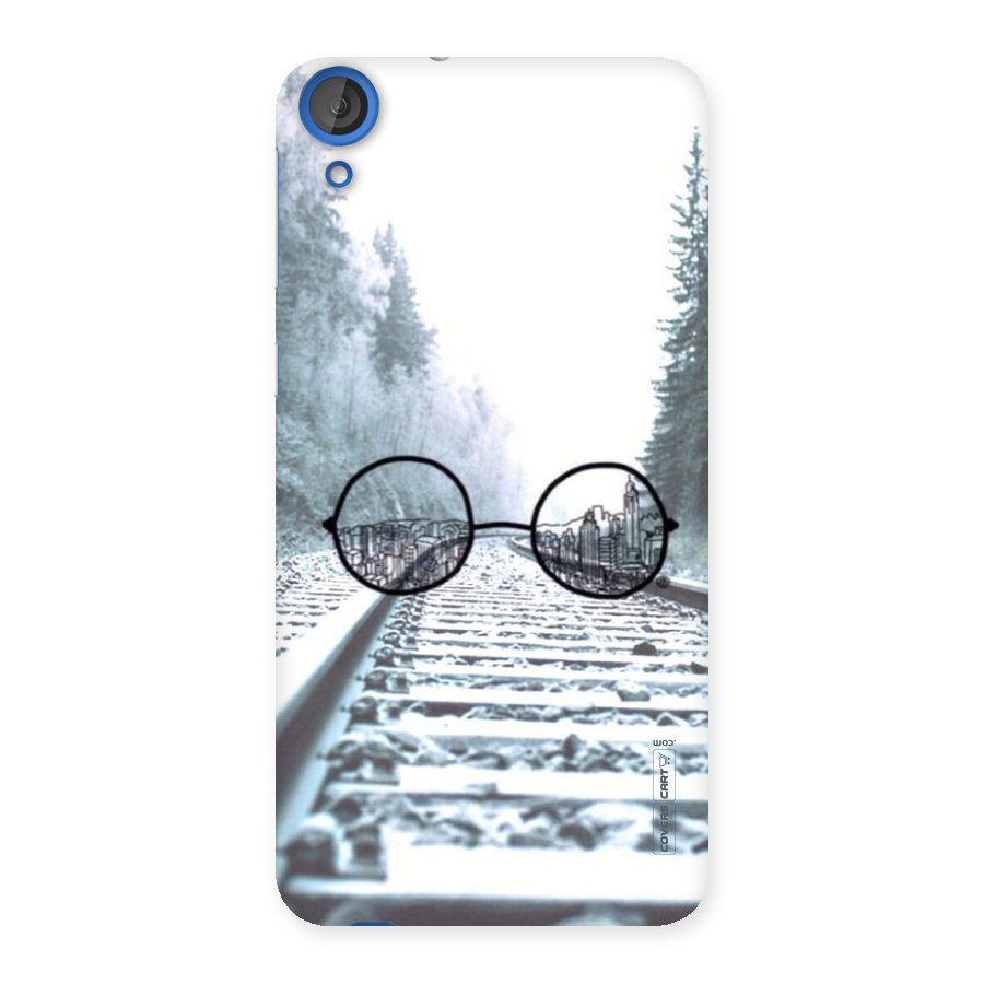 Tracks And Specs Back Case for HTC Desire 820