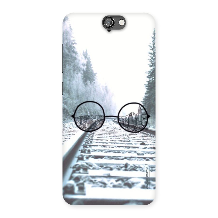 Tracks And Specs Back Case for HTC One A9
