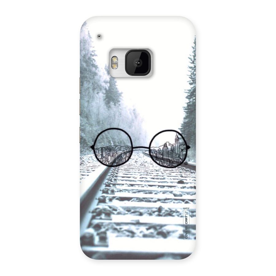 Tracks And Specs Back Case for HTC One M9