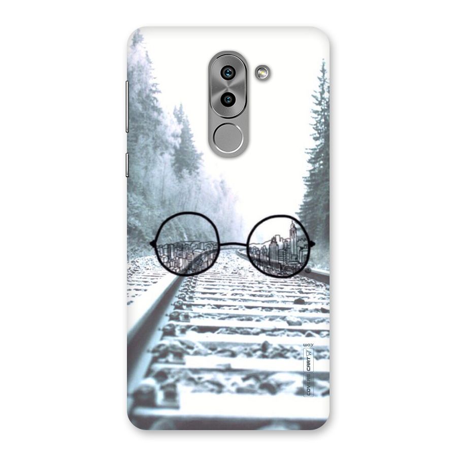 Tracks And Specs Back Case for Honor 6X