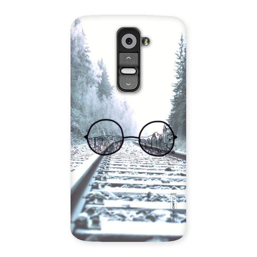 Tracks And Specs Back Case for LG G2