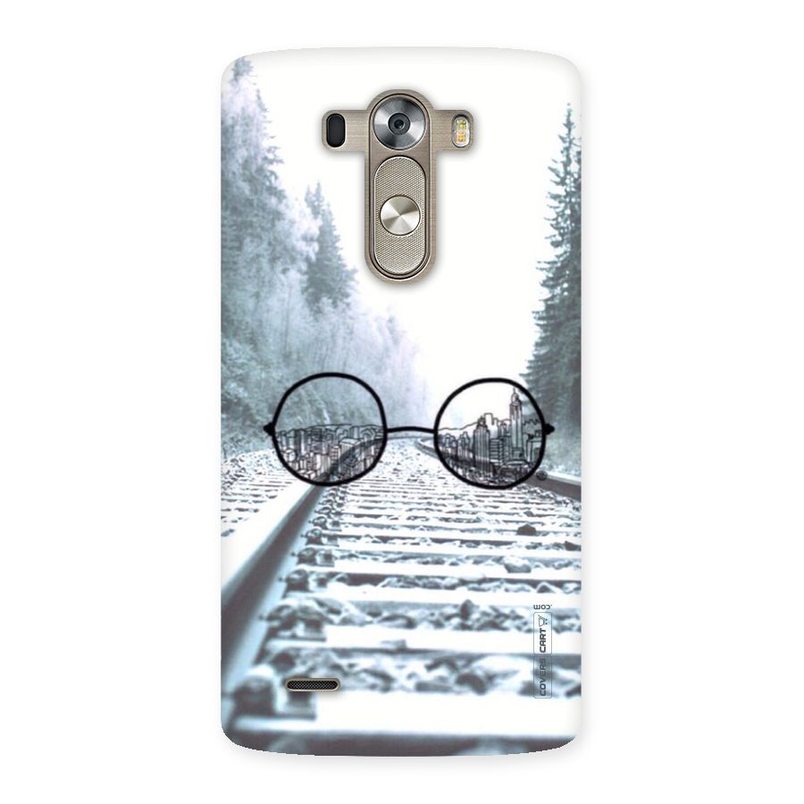 Tracks And Specs Back Case for LG G3