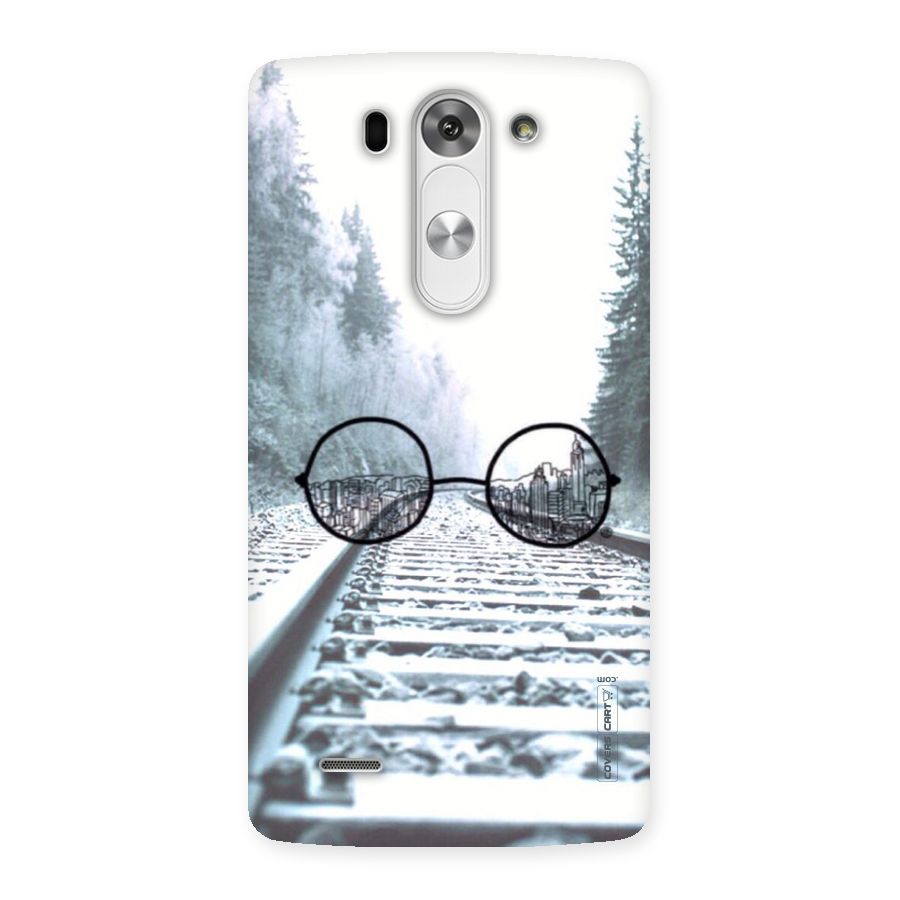 Tracks And Specs Back Case for LG G3 Mini