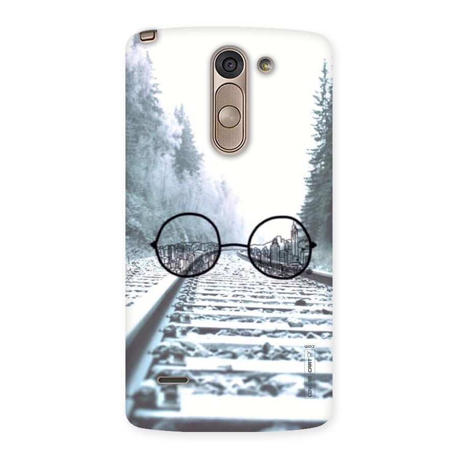 Tracks And Specs Back Case for LG G3 Stylus