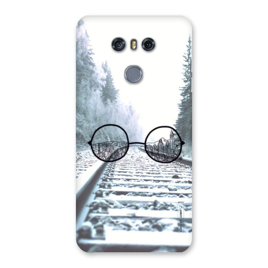 Tracks And Specs Back Case for LG G6