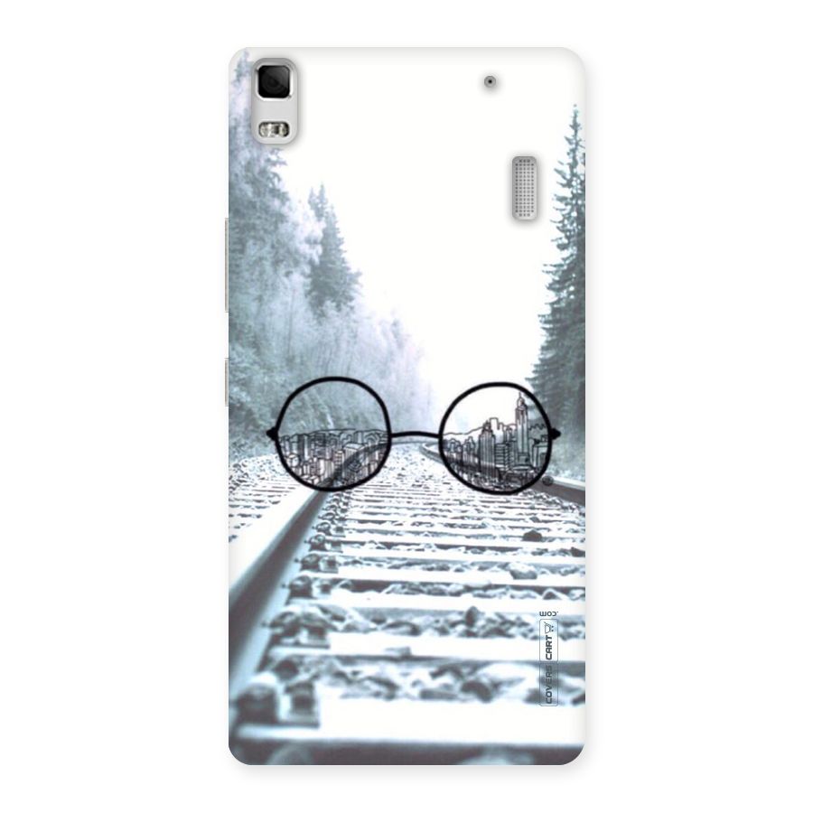 Tracks And Specs Back Case for Lenovo K3 Note