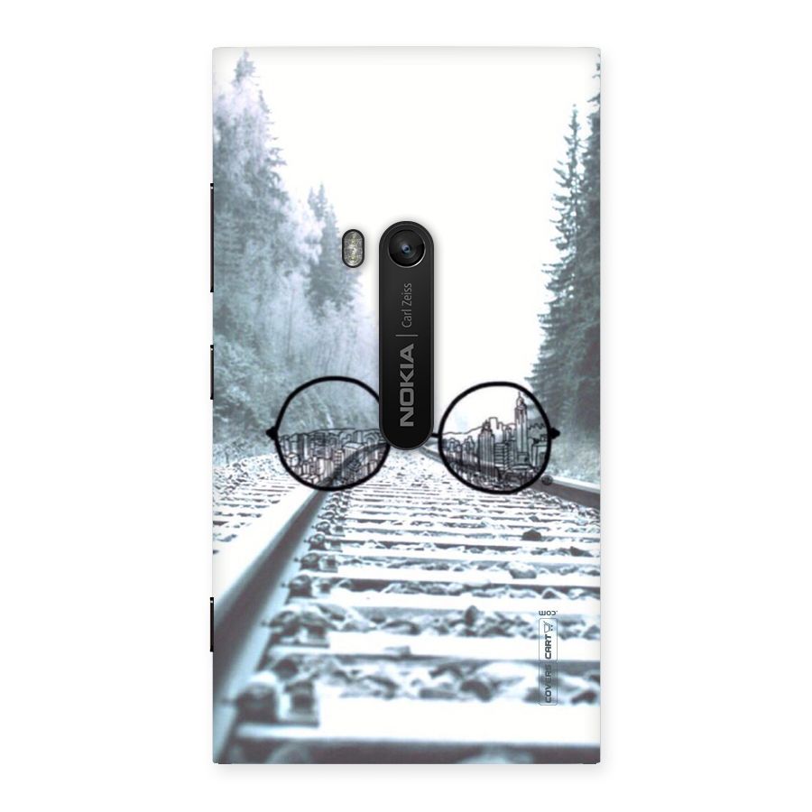 Tracks And Specs Back Case for Lumia 920