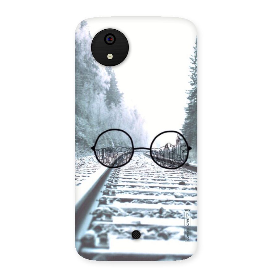 Tracks And Specs Back Case for Micromax Canvas A1